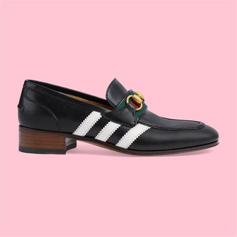 gucci cross adidas|Gucci Adidas loafer.